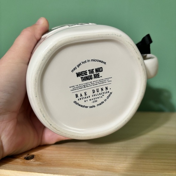 NWT Rae Dunn Where The Wild Things Are “King of All Wild Things” Ceramic Mug - Picture 7 of 7